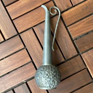 Vintage Selandia Norway Pewter Decorative Skinny Handled Pitcher